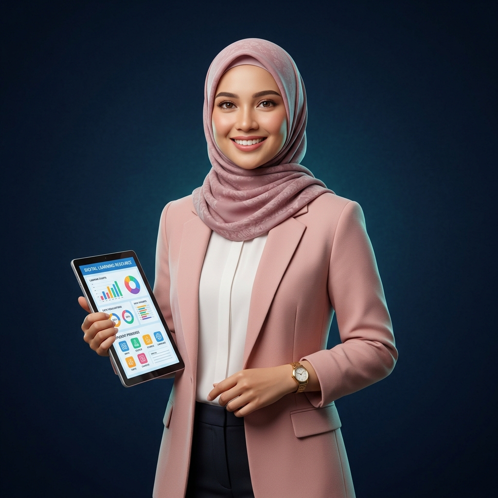 Guru dan pendidik perempuan Indonesia berhijab